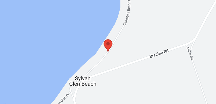map of 41 CAMPBELL BEACH Road